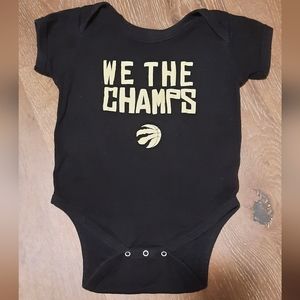 EUC Raptors Championship bodysuit (size 24 months)